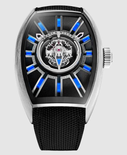 Review Franck Muller Curvex CX Flash Grand Central Tourbillon CX 40 T CTR FLASH ACBR TTNRBR Replica Watch